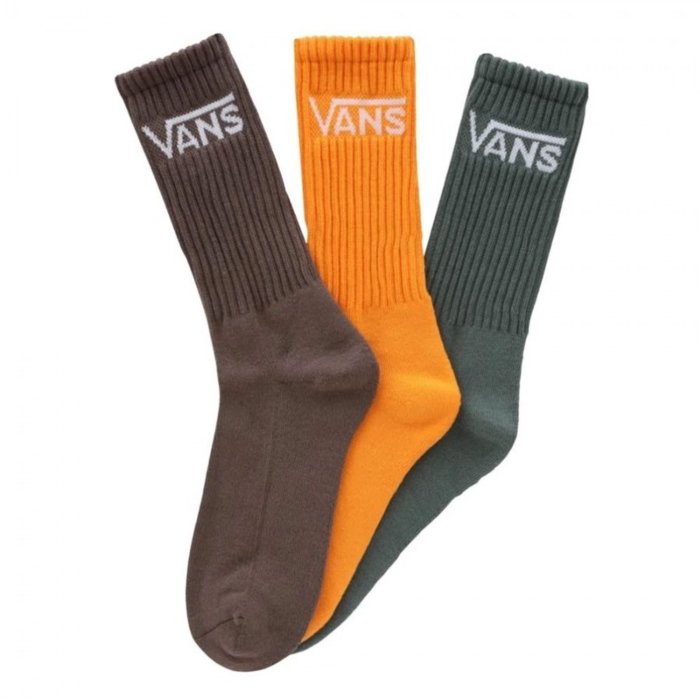 Ponožky VANS farebné 3 páry MN CLASSIC CREW VN000XRZ1LE1