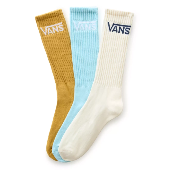 Ponožky VANS farebné 3 páry MN CLASSIC CREW VN000XRZG4O1