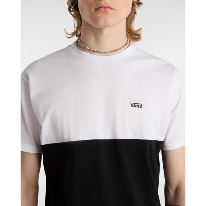 Tričko VANS čierno/biele MN COLORBLOCK TEE VN0A3CZDY281