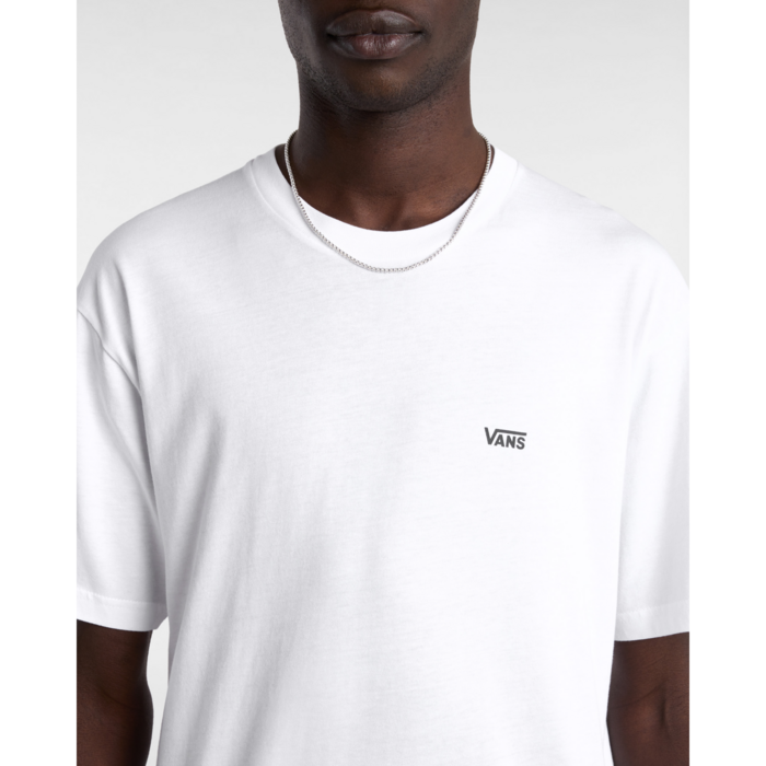Tričko VANS biele MN LEFT CHEST LOGO II SS VN0A7TLGWHT1