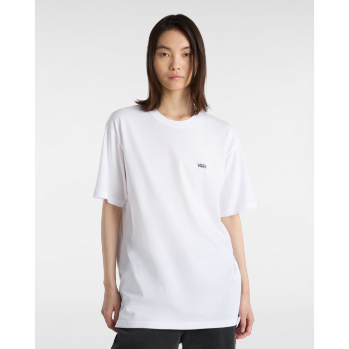 Tričko VANS biele MN LEFT CHEST LOGO II SS VN0A7TLGWHT1