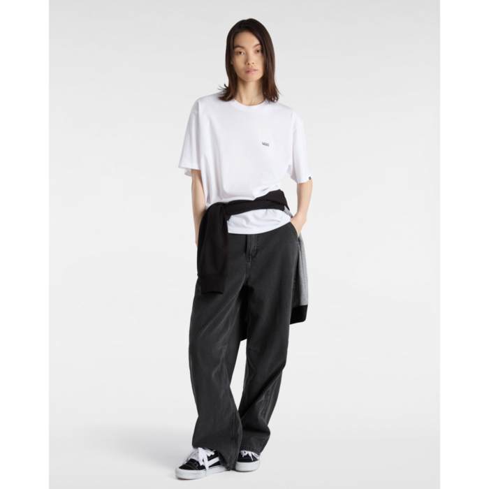 Tričko VANS biele MN LEFT CHEST LOGO T VN0A3CZEYB21