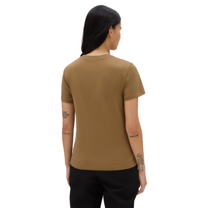 Tričko VANS hnedé WM FLYING V CREW TEE VN0A3UP4BYW