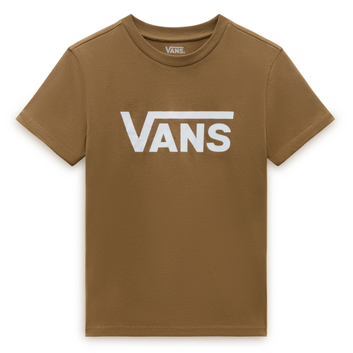 Tričko VANS hnedé WM FLYING V CREW TEE VN0A3UP4BYW