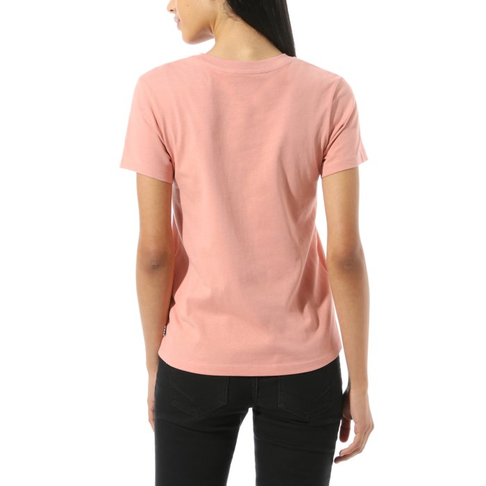 Tričko VANS ružové WM FLYING V CREW TEE VN0A3UP4ZLS1