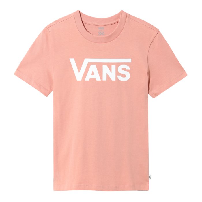 Tričko VANS ružové WM FLYING V CREW TEE VN0A3UP4ZLS1