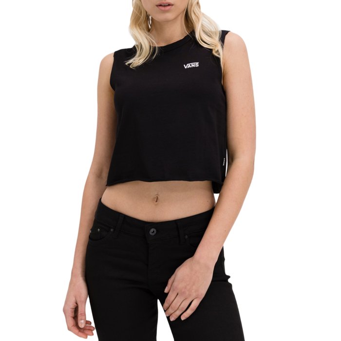 Tielko VANS čierne WM JUNIOR V MUSCLE C DITS VN0A4DNGBLK1