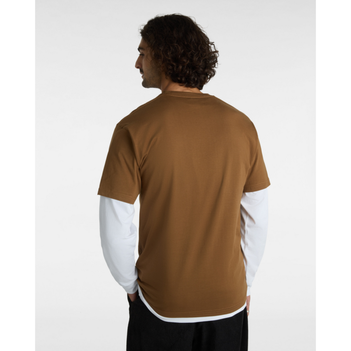 Tričko VANS hnedé MN CLASSIC EASY BOX VN0A5E81CZW1