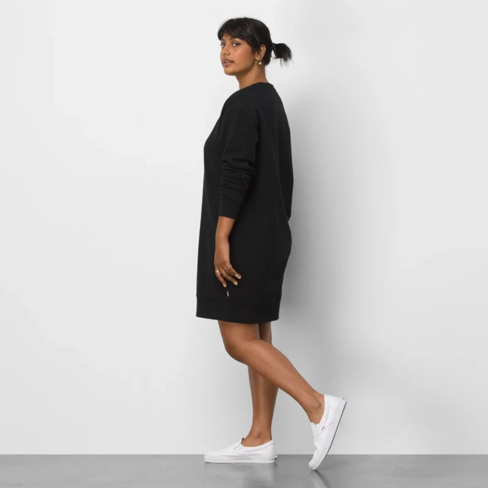 Mikina VANS čierne FLYING V BFF DRESS FLYV VN0A5LNVBLK1