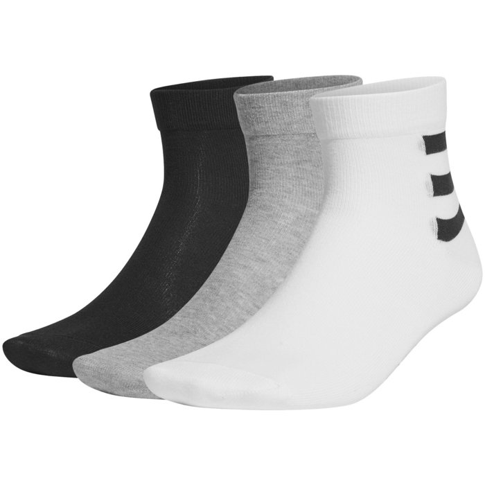Ponožky adidas farebné 3 páry 3S ANKLE 3PP GE6165