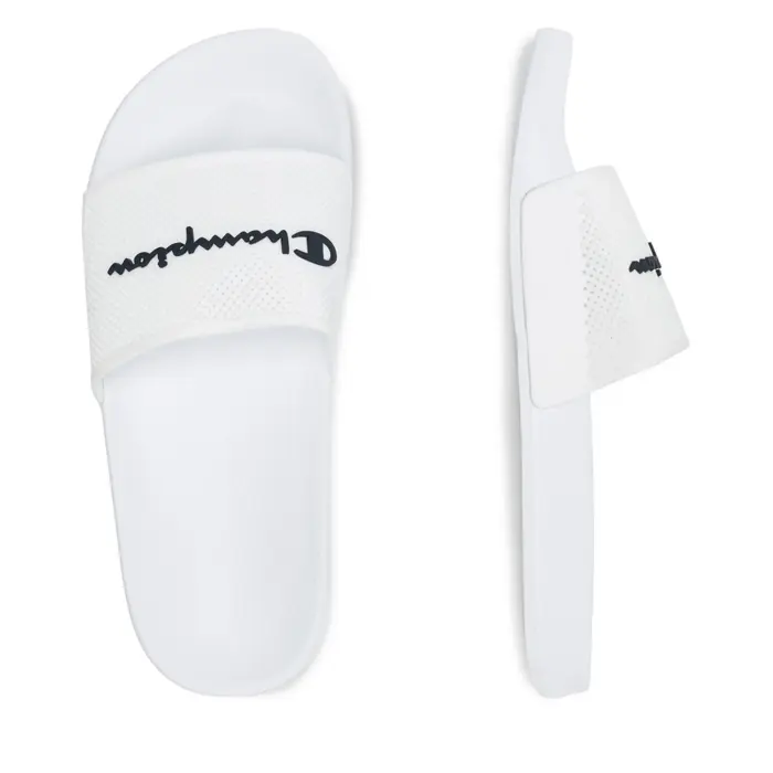 Šľapky CHAMPION biele DAYTONA SLIDE S11512 WW001 WHT