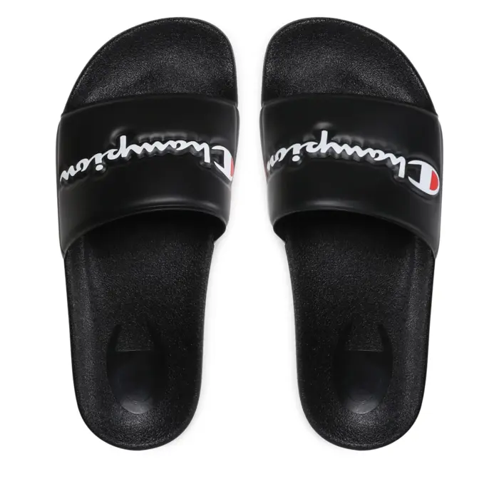 Šľapky CHAMPION čierne Slide VARSITY S11544 KK001 NBK