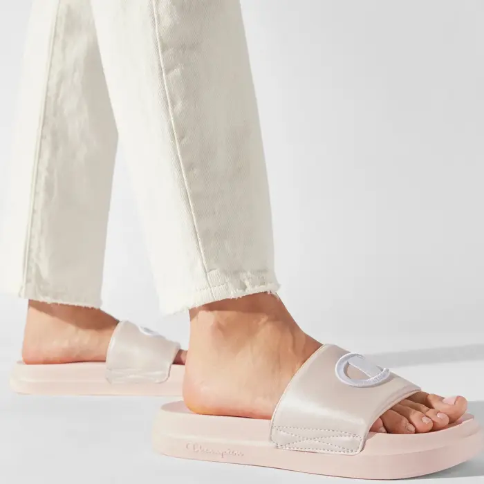 Šľapky CHAMPION ružové MIAMI PLATFORM Slide S11561 PS127 RDT