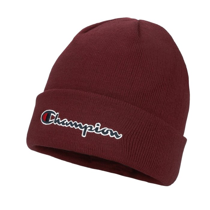 Čiapka CHAMPION bordová Beanie Cap 805441 RS506 DOX