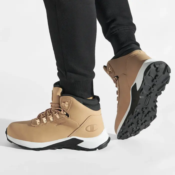 Obuv CHAMPION hnedá MICAM mid cut shoe S21893 MS053 BBO