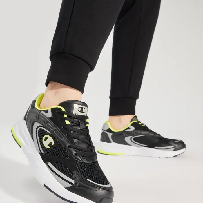 Obuv CHAMPION čierna CHAMP 2K Low Cut Shoe S22252 KK015 NBK/GREY/SYF