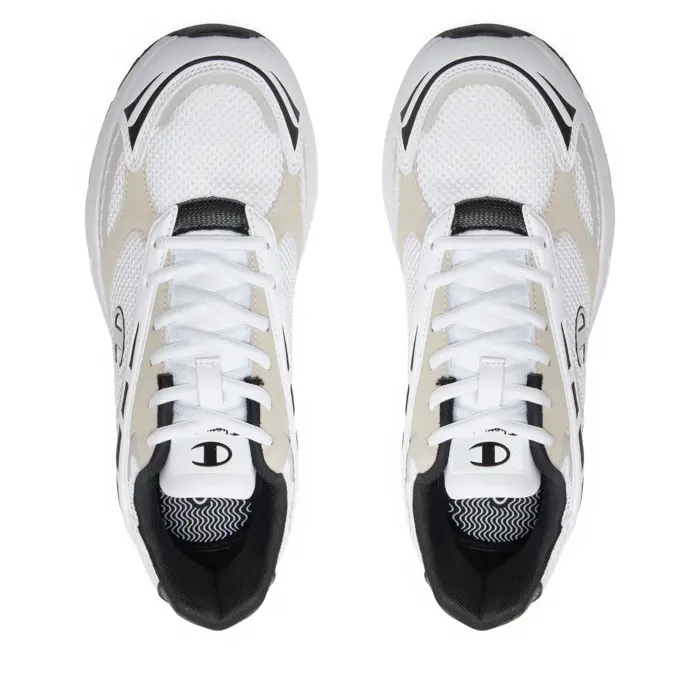 Obuv CHAMPION biela CHAMP 2K Low Cut Shoe S22252 WW007 WHT/OFW/NBK