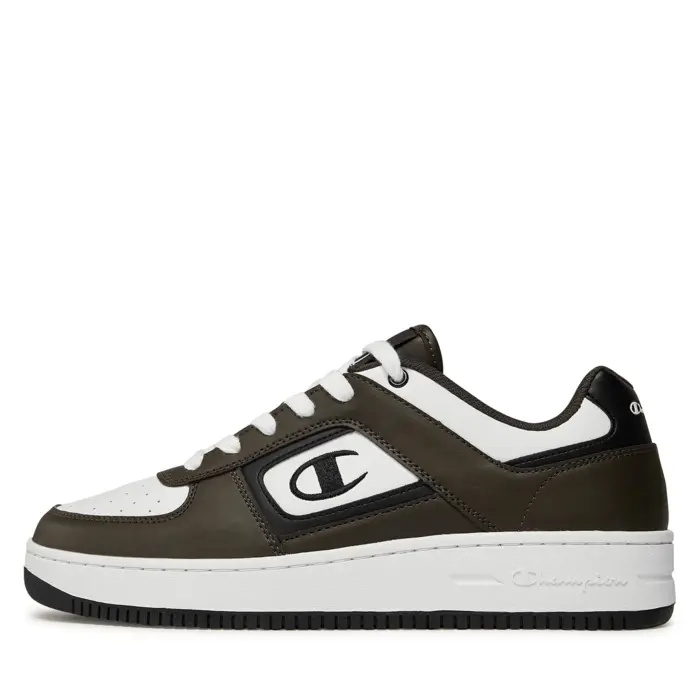 Obuv CHAMPION bielo/hnedá Foul Play Element low S21883 WW003 WHT