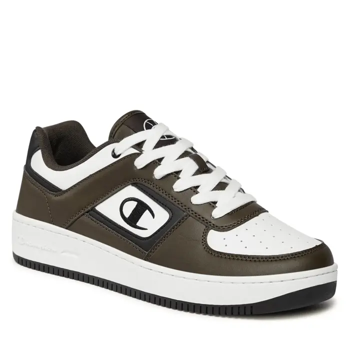 Obuv CHAMPION bielo/hnedá Foul Play Element low S21883 WW003 WHT