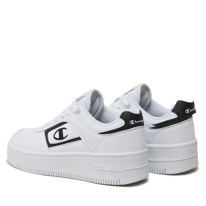 Obuv CHAMPION biela FOUL PLAY PLAT ELEMENT BS Low Cut S11594 WW001 WHT
