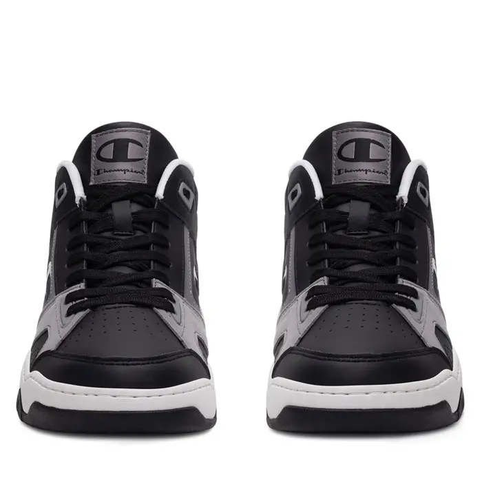 Obuv CHAMPION sivá OVERTIME MID Cut Shoe S22274 KK001 BLK/GREY
