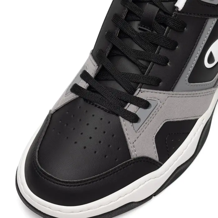 Obuv CHAMPION sivá OVERTIME MID Cut Shoe S22274 KK001 BLK/GREY