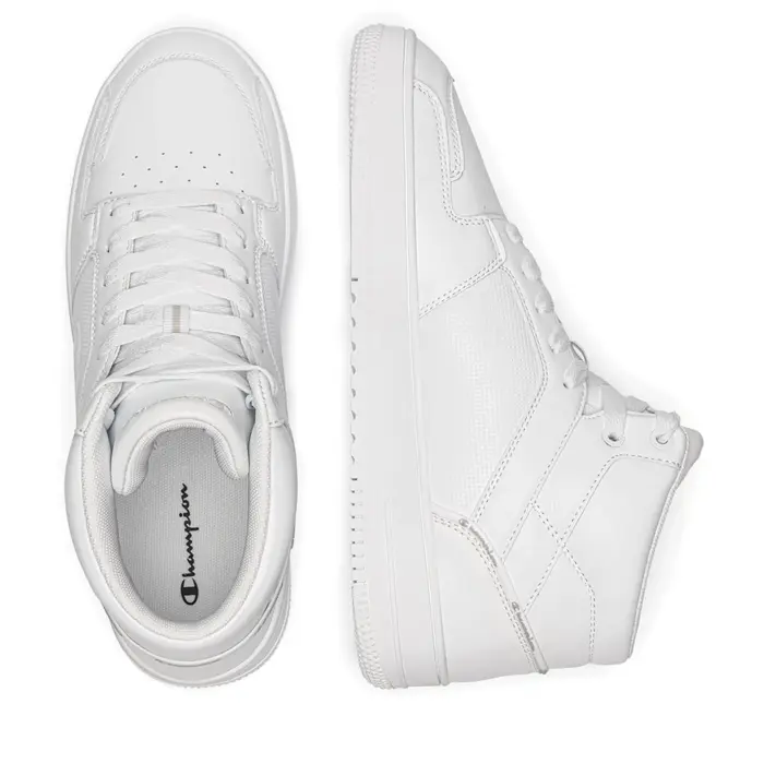 Obuv CHAMPION biela REBOUND 2.0 MID Cut Shoe S21907 WW001 WHT