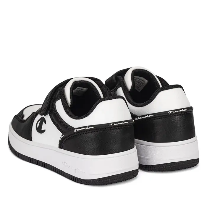 Obuv CHAMPION bielo/čierna REBOUND RD18 B PS LOW Low Cut shoe S32414 WW019 WHT/NBK