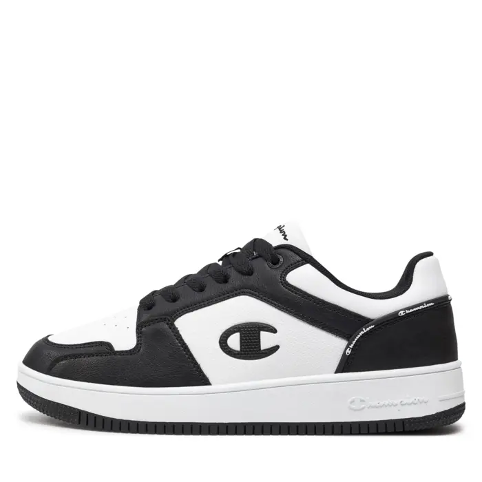 Obuv CHAMPION bielo/čierna REBOUND 2.0 LOW Low Cut Shoe S21906 WW019 WHT/NBK
