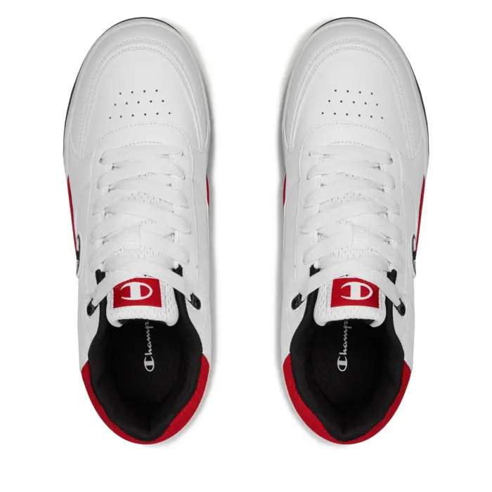 Obuv CHAMPION biela REBOUND HERITAGE LOW Low Cut Shoe S22030 WW012 WHT/RED/NBK