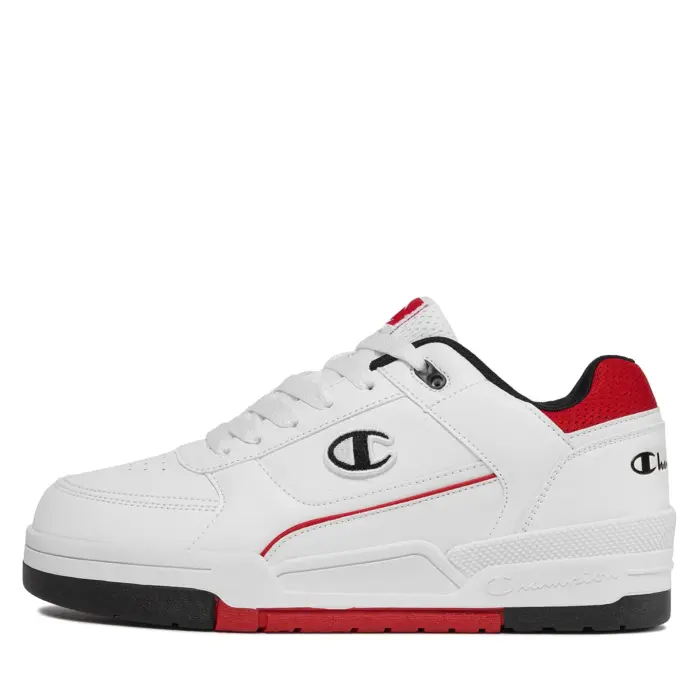 Obuv CHAMPION biela REBOUND HERITAGE LOW Low Cut Shoe S22030 WW012 WHT/RED/NBK