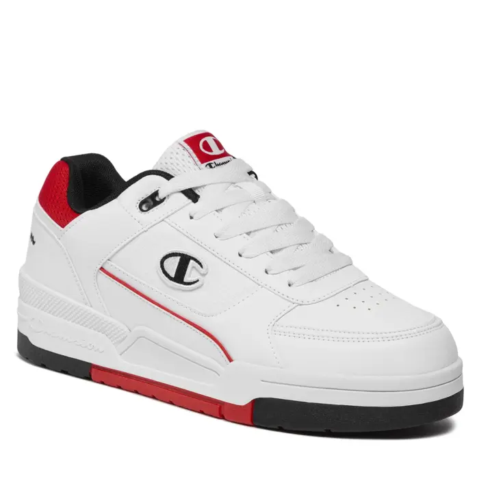 Obuv CHAMPION biela REBOUND HERITAGE LOW Low Cut Shoe S22030 WW012 WHT/RED/NBK