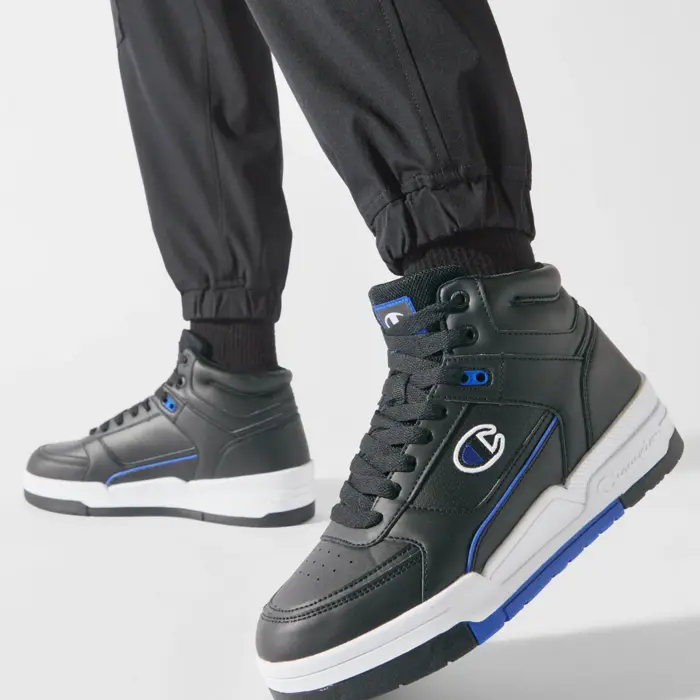 Obuv CHAMPION čierna REBOUND Heritage Mid S22132 KK010 NBK/RBL