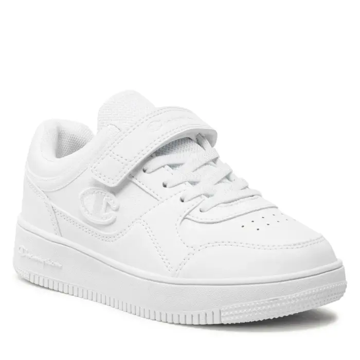 Obuv CHAMPION biela REBOUND LOW B PS Low Cut shoe S32406 WW001 TRIPLE/WHT