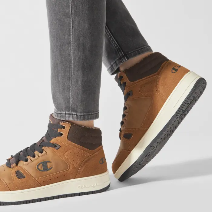 Obuv CHAMPION hnedá REBOUND MID WINTERIZED S22131 YS008 YELLOW/NBK