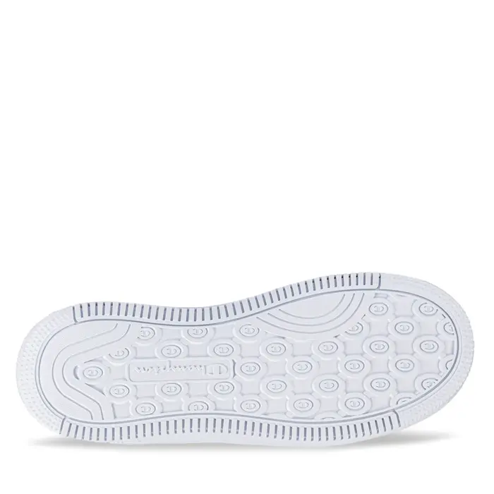 Obuv CHAMPION biela REBOUND PLATFORM CHROMO Low Cut Shoe S11715 WW015 WHT/SILVER