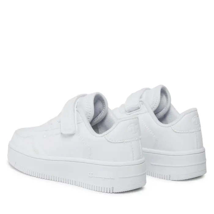 Obuv CHAMPION biela REBOUND PLATFORM CLASSIC G PS Low Cut shoe S32811 WW001 WHT