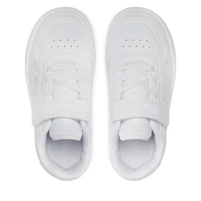 Obuv CHAMPION biela REBOUND PLATFORM CLASSIC G PS Low Cut shoe S32811 WW001 WHT