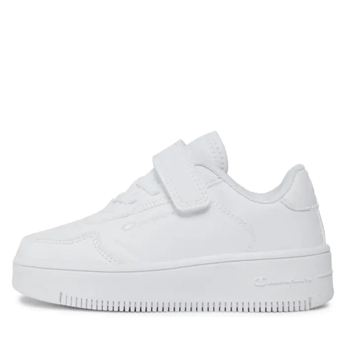 Obuv CHAMPION biela REBOUND PLATFORM CLASSIC G PS Low Cut shoe S32811 WW001 WHT
