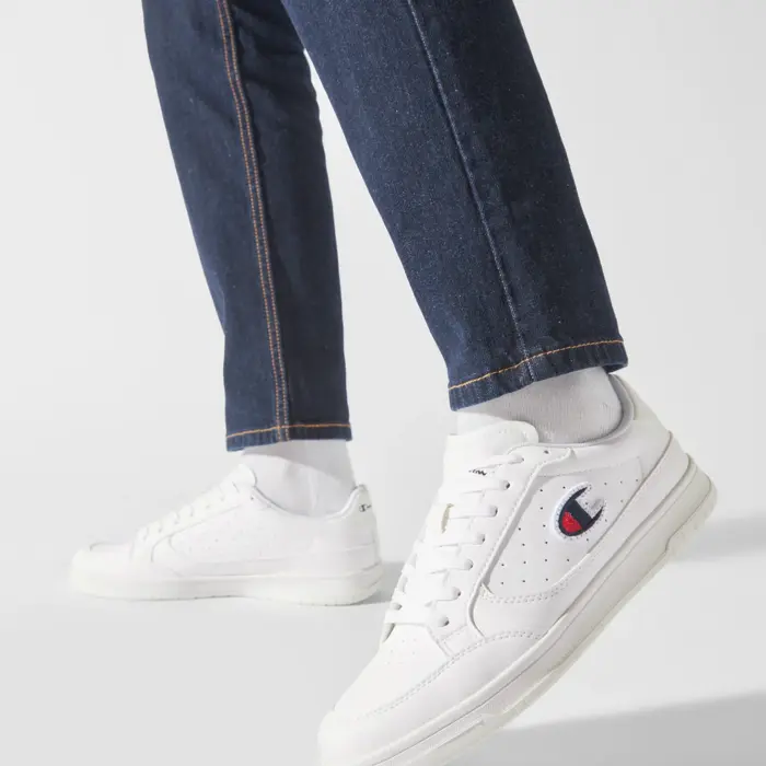 Obuv CHAMPION biela Winston Low Cut Shoe S22121 WW001 WHT