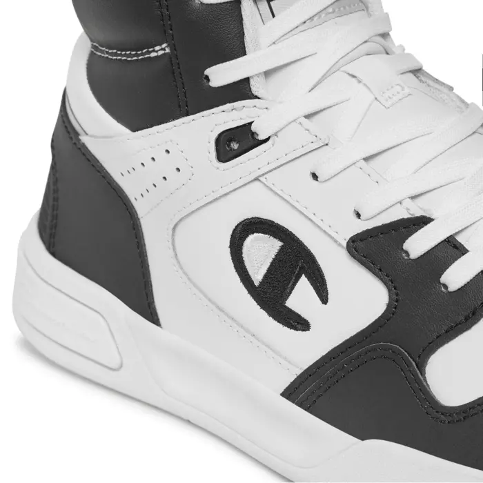 Obuv CHAMPION čierno/biela Mid Cut Shoe Z80 HI MID S22180 WW008 OPW