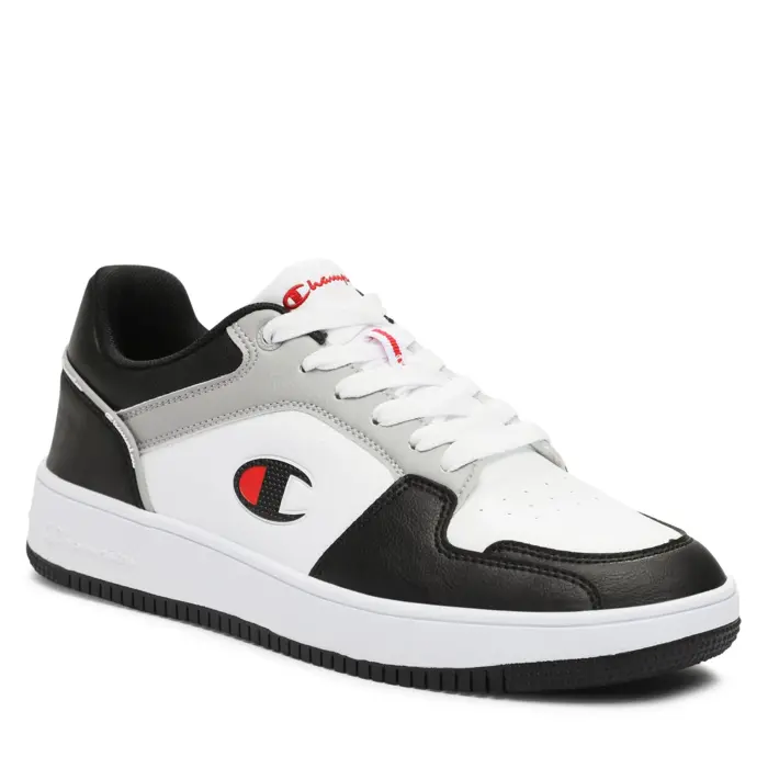 Obuv CHAMPION bielo/čierna REBOUND 2.0 LOW Low Cut Shoe S21906 WW014 WHT/GREY/NBK