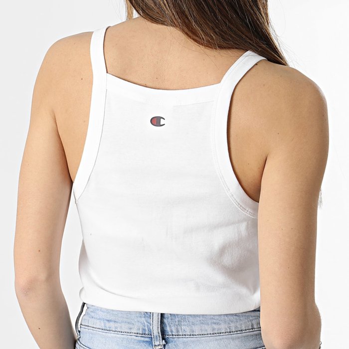 Tielko CHAMPION biele Tank Top 116121 WW001 WHT