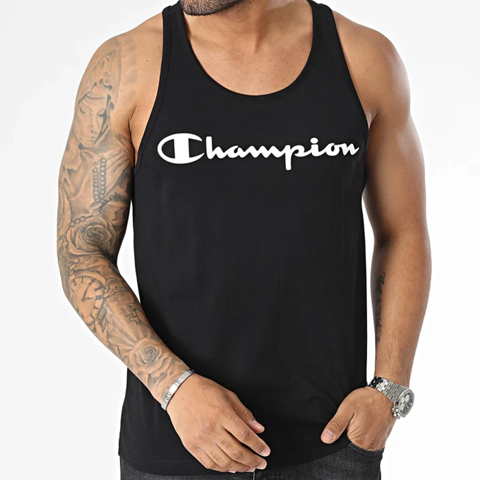 Tielko CHAMPION čierne Tank Top 218533 KK001 NBK