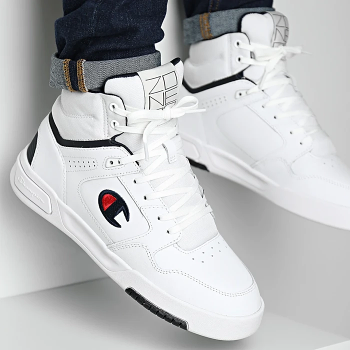 Obuv CHAMPION biela Mid Cut Shoe Z80 MID S22095 WW007 WHT