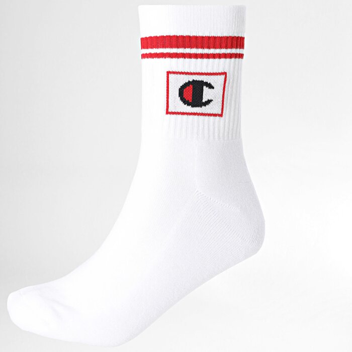 Ponožky Champion biele 3 páry 3pk Quarter Socks U20126 WW001 WHT