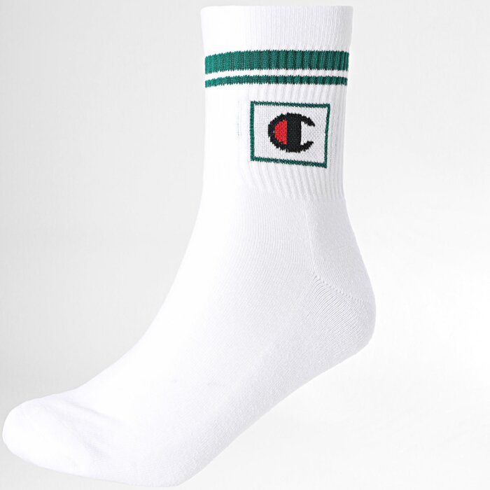 Ponožky Champion biele 3 páry 3pk Quarter Socks U20126 WW001 WHT