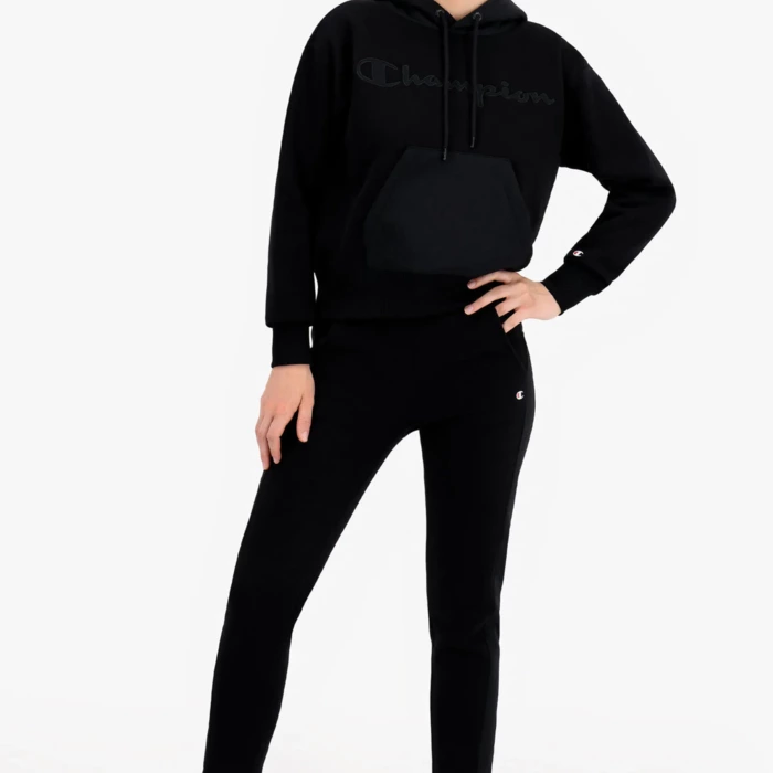 Tepláky CHAMPION čierne SLIM PANTS 114456 KK001 NBK
