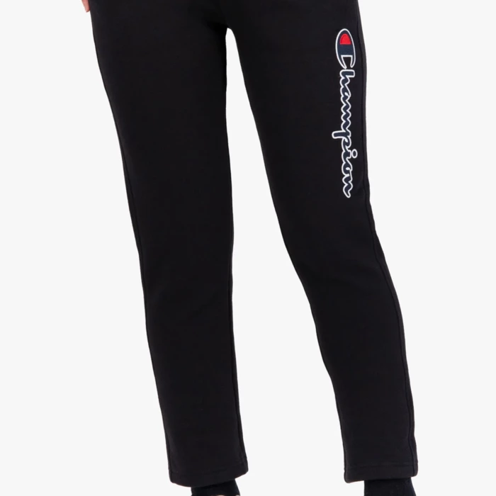 Tepláky CHAMPION čierne Straight Hem Pants 114471 KK001 NBK