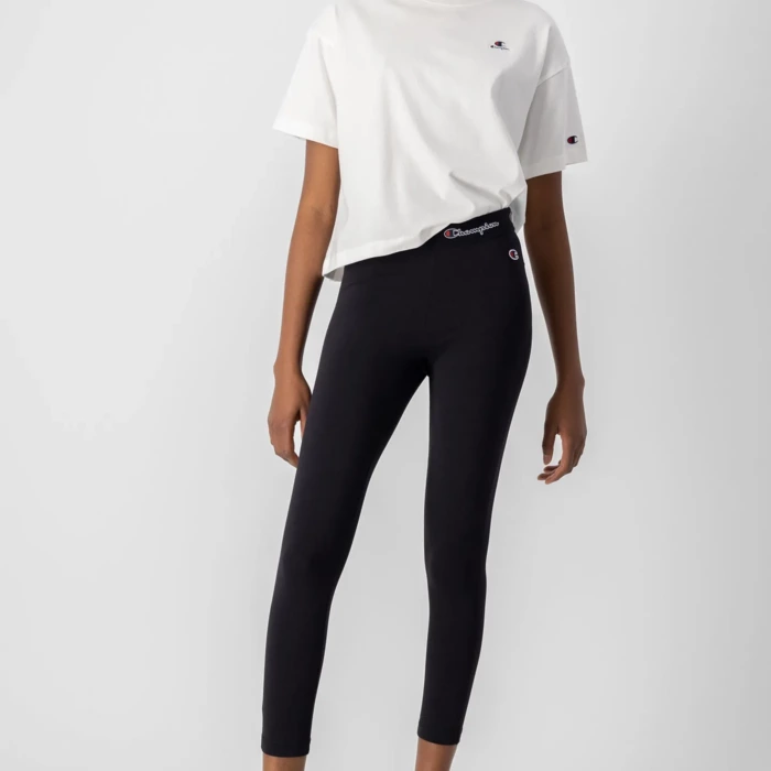 Legíny Champion čierne W Crop Leggings 115338 KK001 NBK